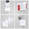 Eck-Wandhalterung für YI Home (3er-Pack) Sicherheitskamera – selbstklebende Halterung, problemlose Halterung, starkes 3M-VHB-Klebeband, keine Schrauben, saubere Installation (weiß)