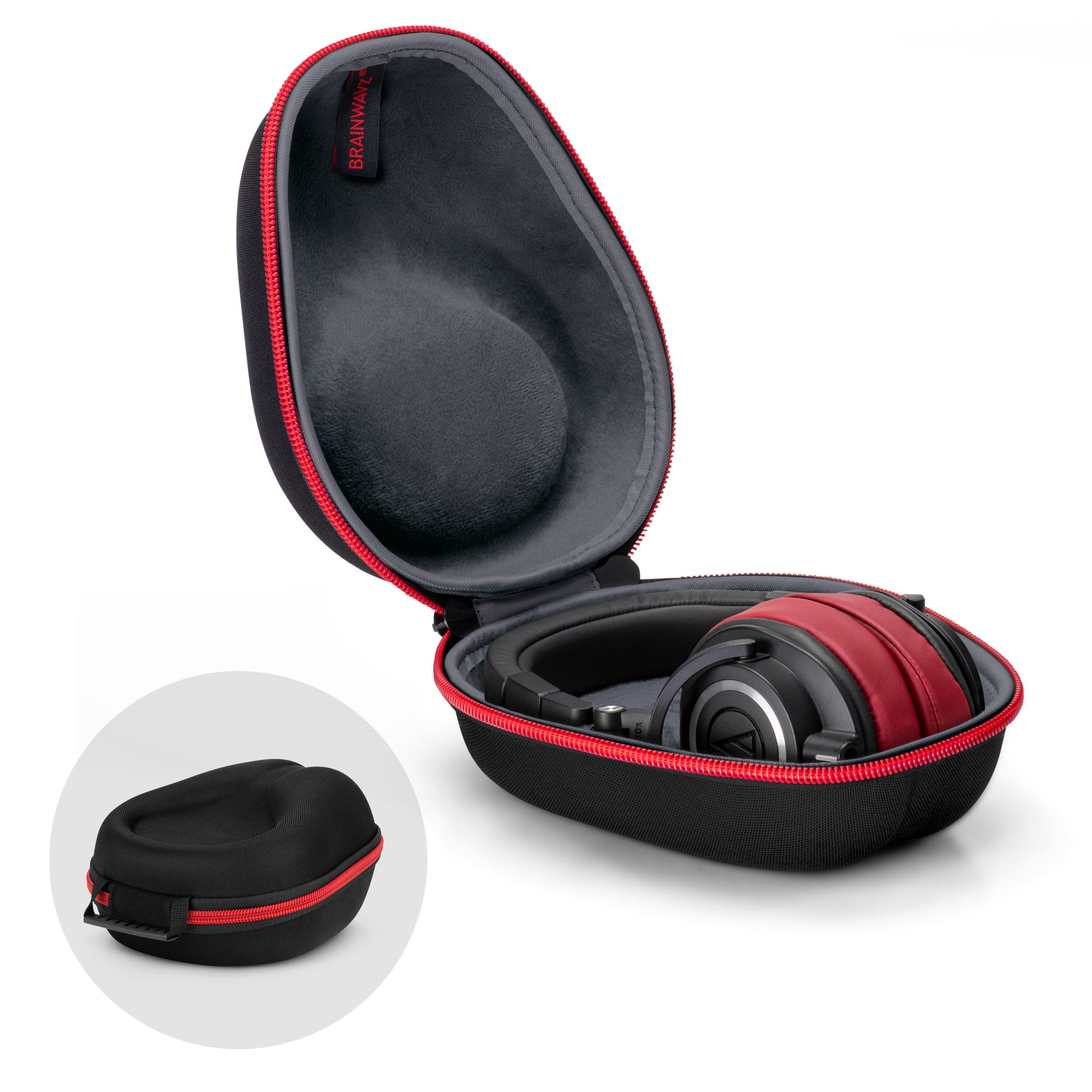 Universal DJ & Gaming Headphone Case - Designed for Most Headphones, Hard Shell & Shock Resistant